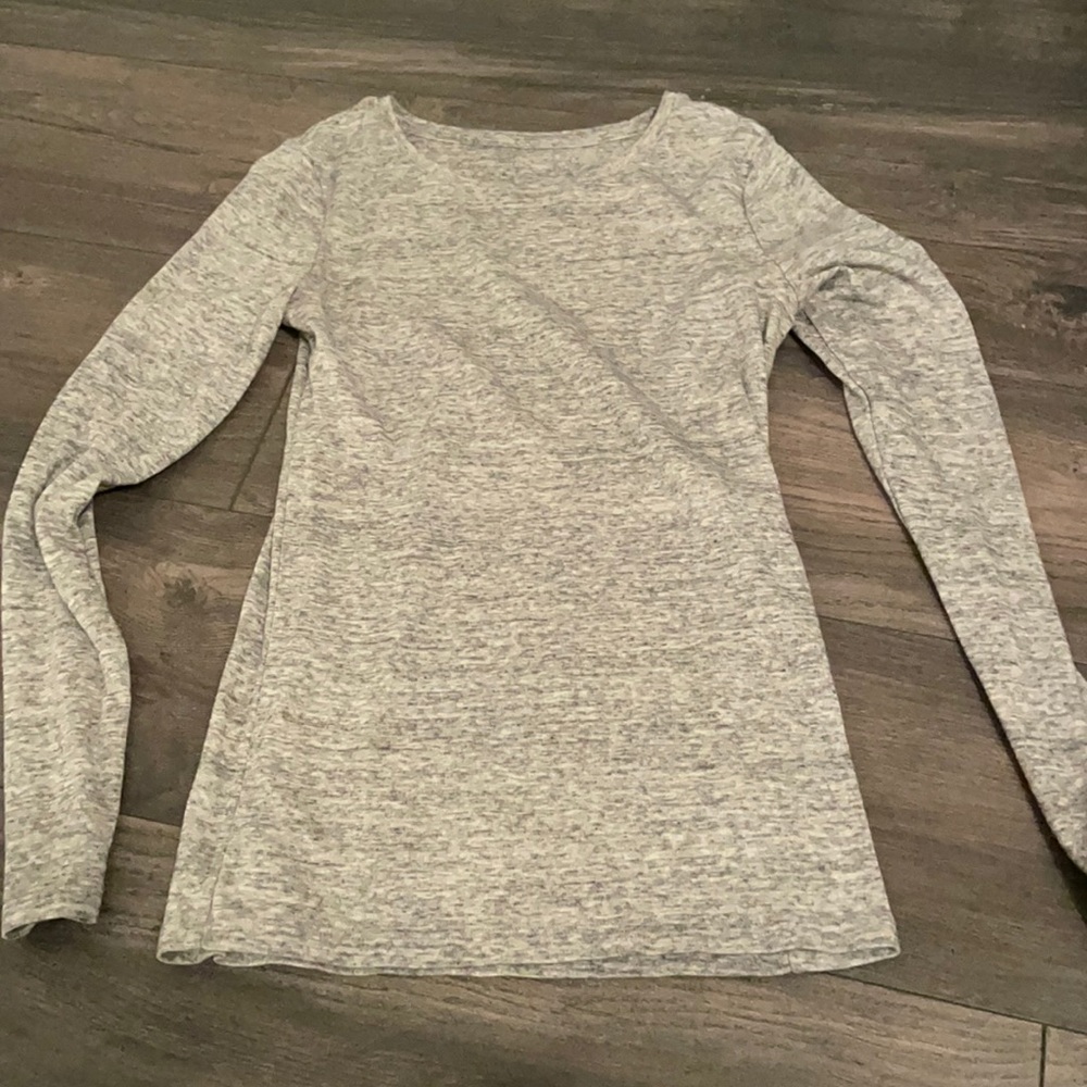 gray long sleeve